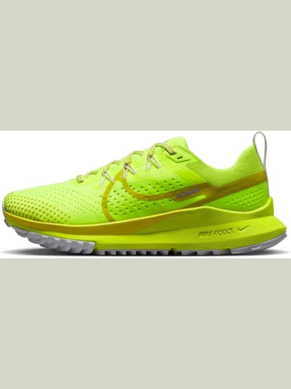 NIKE React Pegasus Trail 4 Volt Bright Cactus NEW Women 6.5 Men 5 DJ6159-701 NEW